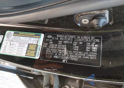 2011 Kia Soul ! из США, поврежденный, VIN KNDJT2A28B7710152